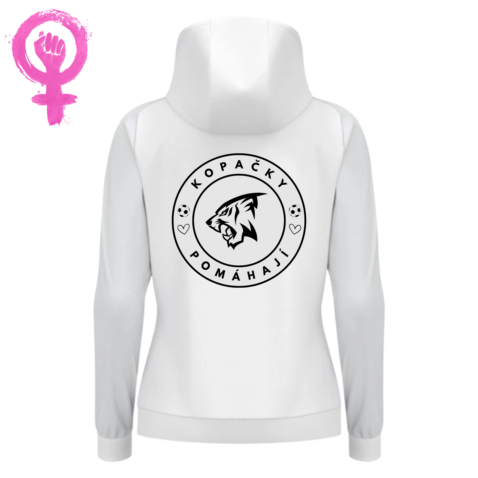 Mikina White Back (dámské) - 1 100 CZK